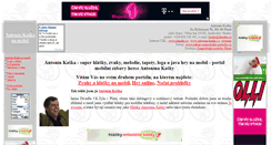 Desktop Screenshot of antonin-kaska.cz