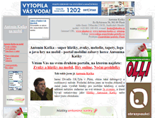 Tablet Screenshot of antonin-kaska.cz